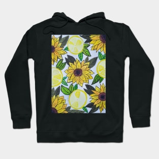 Sunflower and lemons Hoodie